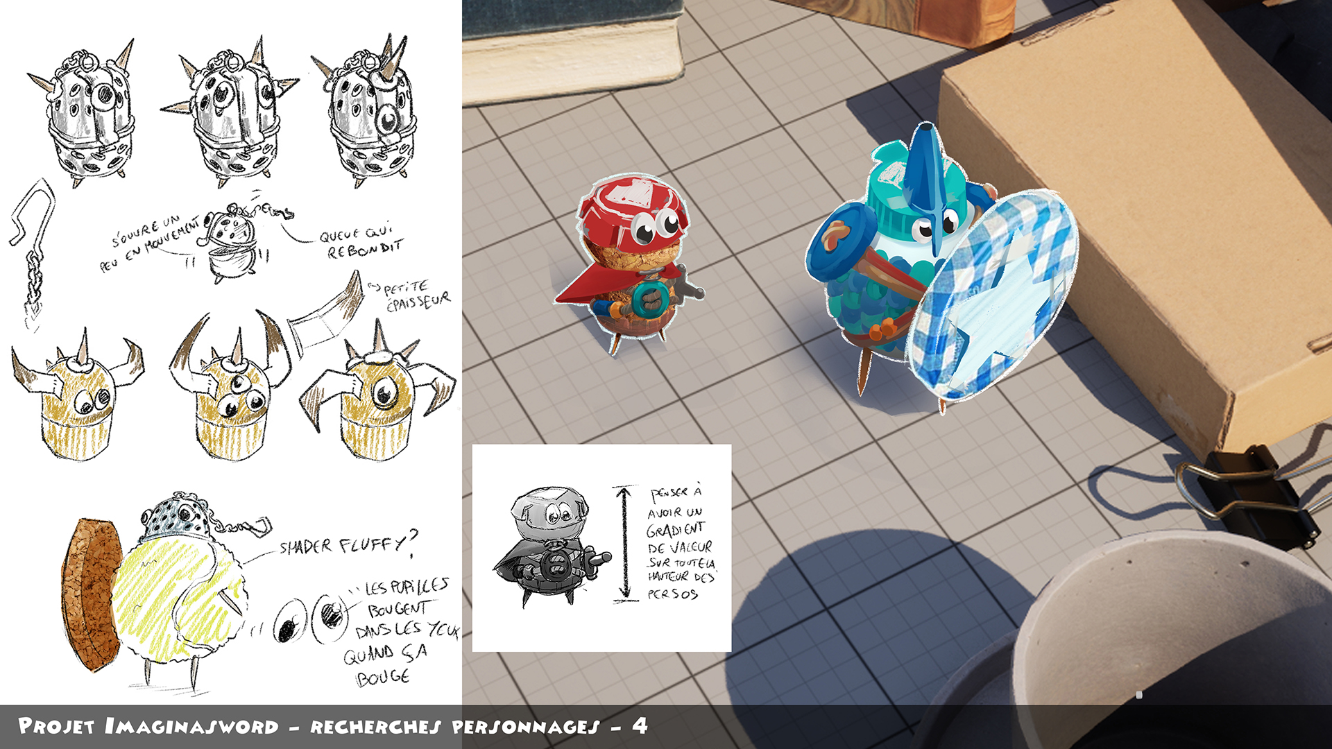 ImaginaSword - Recherche personnages 2